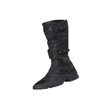 1:6 Scale Doll Accessories Mid Calf Boots for 12 Inch Figures Action Figure Shoes Doll Dress Up- Men Boots B