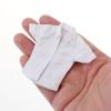 1/12 Scale Men Figure Short Sleeve Shirt Costume Miniature Handmade Doll Clothes for 6 Inch Figures Dress Up Accessory- White view 3