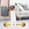 2Pcs Kids Dumbbells Set Exercise Toy Strength Training Lifting Training Playset for Ages 4-7 Years Old Home Workout Equipment- 2 Short view 2