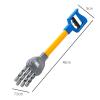 Robotic Claw Litter Picker Toy Hand Grabber Tool for Kids Hand Eye Coordination Training and Fun Games- L Blue view 2
