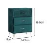 1/6 Scale Miniature Dollhouse Jewelry Box Storage Case Sofa Furniture Accessory Lovely Home Decor- Three Floor Cabinets view 2