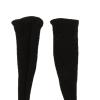 1/12 Scale Female Figure Leggings Collection, Doll Attire for 6" Action Figures- Black view 4