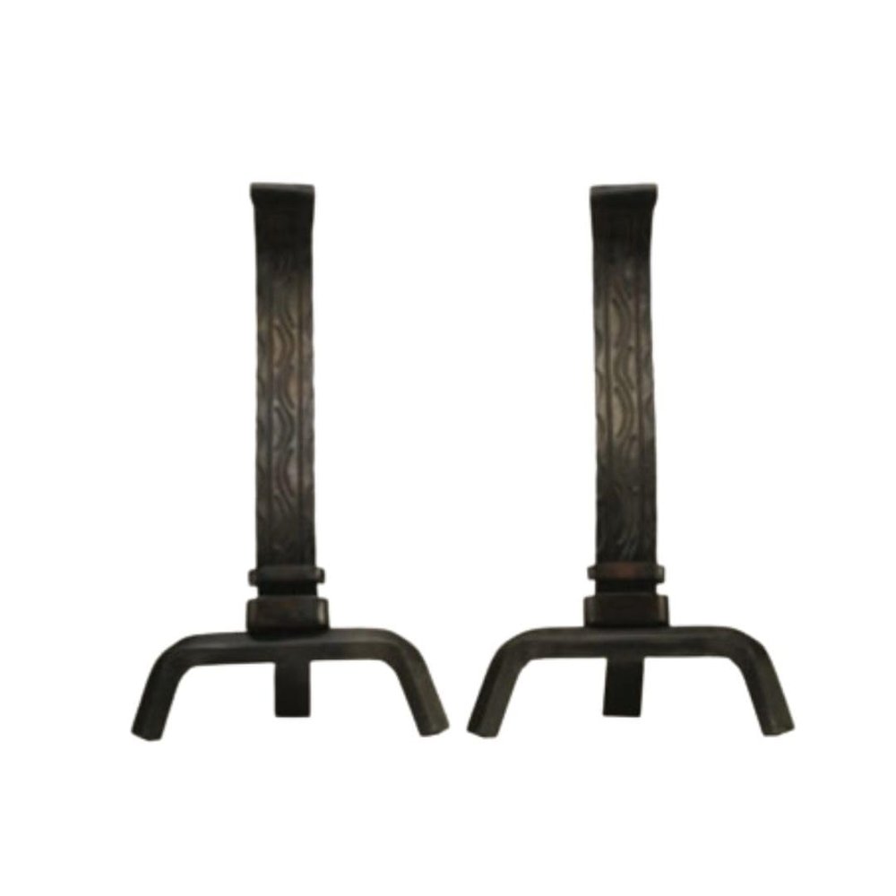 Empire Black Andirons - DCA1ABL