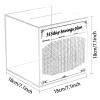 10K Saving Box 5.9 x 5.9in / 7.1 x 7.1in Clear Acrylic Piggy Bank for Money 10000, 365 Day Savings Challenge (7.1 * 7.1in) view 2