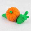 3D-Printed Articulated Pumpkin Snail Figurine  Spooky-Cute Fall Dcor, Poseable PLA Collectible (Large) view 2