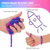 550pcs Fidget Toys Adults,Stress Relief Sensory Toys for Autism ADHD Anxiety,Smooth Ferrite Stones Desk Fidgets Toys,Fidget Toys Gifts view 2