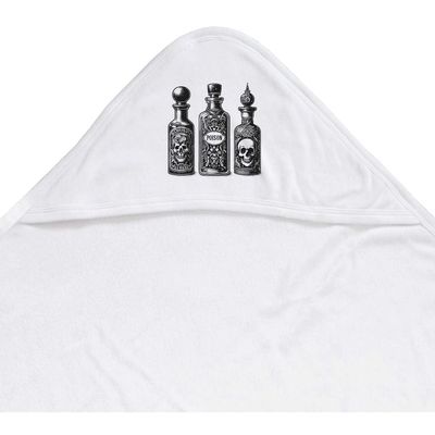 Azeeda 'Fancy Poison Bottles' Baby Hooded Towel (HT00034858)