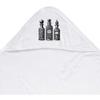 Azeeda 'Fancy Poison Bottles' Baby Hooded Towel (HT00034858) view 1