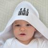 Azeeda 'Fancy Poison Bottles' Baby Hooded Towel (HT00034858) view 2