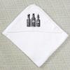 Azeeda 'Fancy Poison Bottles' Baby Hooded Towel (HT00034858) view 3