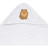 Azeeda 'Pomeranian Dog' Baby Hooded Towel (HT00035447) view 1