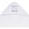 Azeeda 'Promoted to Uncle' Baby Hooded Towel (HT00035768) view 1