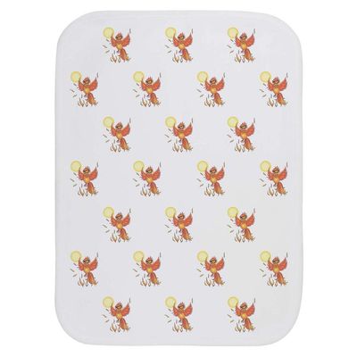Azeeda 'Phoenix Wearing Sunglasses' Baby Burp/Wash Cloth (BC00032859)