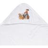 Azeeda 'Walkies Happy Dogs' Baby Hooded Towel (HT00035920) view 1