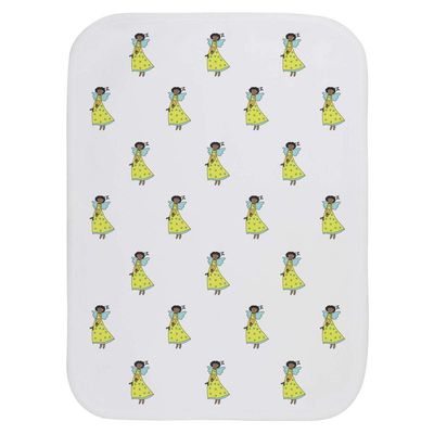 Azeeda 'Mistletoe Angel' Baby Burp/Wash Cloth (BC00035227)