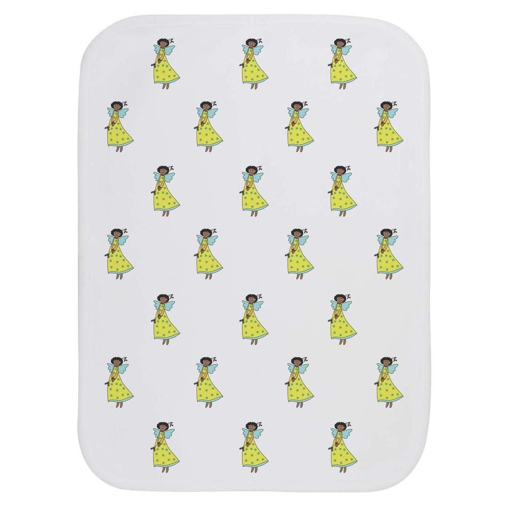 Azeeda 'Mistletoe Angel' Baby Burp/Wash Cloth (BC00035227)