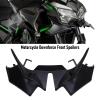 Akozon Downforce Front Spoilers Aerodynamic Enhancing Wing Kit for Z650 2021-2024 (Black) view 3
