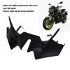 Akozon Downforce Front Spoilers Aerodynamic Enhancing Wing Kit for Z650 2021-2024 (Black) view 4