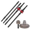 Front Rear Drive Shaft with Gear Replacement Parts Suitable for Axial SCX10 1 Generation view 2