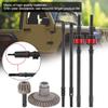 Front Rear Drive Shaft with Gear Replacement Parts Suitable for Axial SCX10 1 Generation view 3