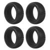 1:8 RC Tires High Grip Black T Shaped Tires 4pcs Strong Cushioning for Remote Control Car view 1