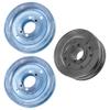 Caltric 52in Deck Spindle Pulleys Compatible with Scag Cheetah II STCII-52V-28BV-EFI/STCII-52V-29MX / Cheetah SCZ52V-23FX SCZ52V-25CV SCZ52V-26BS view 1