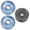 Caltric 52in Deck Spindle Pulleys Compatible with Scag Cheetah II STCII-52V-28BV-EFI/STCII-52V-29MX / Cheetah SCZ52V-23FX SCZ52V-25CV SCZ52V-26BS view 4