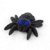 3D-Printed Articulated Spider Figurine - Poseable Creepy-Crawly Fall Decor, Handmade PLA Collectible view 2