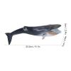 Aramox Sea Marine Animal Figure Toys, Blue Whale Model, Educational Ocean Animal Toy view 2
