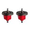 RC Car Parts For Traxxas For Slash 4x4 For VXL For Stampede For Rustler For Remo HQ727 1/10 5381 6882 5379 Metal Front And Rear Differential RC Car Parts(Red,2pcs) view 1