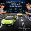 AEROQUEST Lamborghini Remote Control Car,Officially Licensed 1:16 Scale Lambo Rechargeable Hobby Rc Cars with Headlight, 2.4GHz Race Car Toys for Boy Girl 4-12 Years Old, 12Km/h, Green view 4