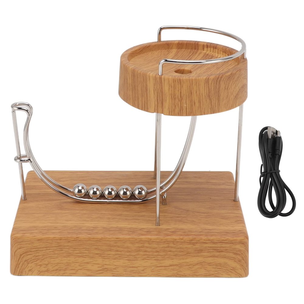 Art Perpetual Motion Machine, Rolling Balance Kinetic Art Electric Perpetual Motion Device