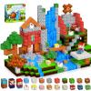 200PCS Magnetic Blocks, Magnetic Building Cube Toys for Kids, STEM Montessori Stacking, Sensory Education Toys for Toddlers Building World Set, Christmas Birthday Gifts for Kids Age 3 4 5 6 7 8 9 10 view 1