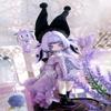 1/12 BJD Dolls Blind Box for Girls Surprise Gifts,Kawaii The Lulu Elf Story BJD Dolls Series Collectable Action Figure Posable Dress Up BJD Doll(Dark Purple) view 3
