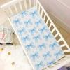 Caikeny Fitted Crib Sheet for Boys Girls Watercolor Coquette Light Blue Bow Baby Crib Sheets Bassinet Sheets Crib Mattress Bed Sheets for Toddler Newborn Infant 27 x 39 in view 2
