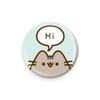 Pusheen 2.5cm Hi Badge view 1