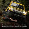 Authticar RC Crawler, 1:12 Scale New Upgrade MN82-T RC Truck Crane, 4WD LC79 Off Road Remote Control Pickup with Lights All Terrain Wrecker Vehicle for Teens Adults (Yellow) view 3
