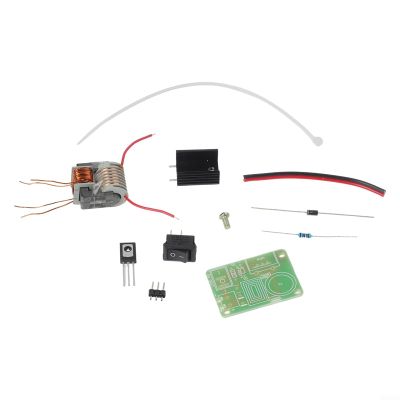 15KV High Voltage Inverter Generator DIY Kit for Ignition Coil Module 3 7V with Circuit Diagram for Electronic Projects and Science Learning