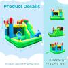 Bounce House Inflatable Water Slide for Backyard Outdoor Indoor,Gift Bouncy Castle for Kids Party 3-10 with Splash Pool, Climbing Wall Trampoline with Air Blower view 2