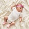 chenfantian Pink Gradient Style Baby Bow Headband, Soft Baby Bow Hair Accessory For Newborn Babies, *Toddlers, Kids. view 4