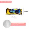 chenfantian Sunflower Blue Butterfly Baby Bow Headband, Soft Baby Bow Hair Accessory For Newborn Babies, *Toddlers, Kids. view 3