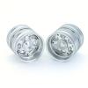 2pcs Metal Upgrade Rear Double Wheels Hub Rim for 1/14 Tamiya RC Truck Scania 770S R620 Volvo FH16XL Actros Man TGX LESU Car(E 2pcs) view 1