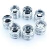 2pcs Metal Upgrade Rear Double Wheels Hub Rim for 1/14 Tamiya RC Truck Scania 770S R620 Volvo FH16XL Actros Man TGX LESU Car(E 2pcs) view 3