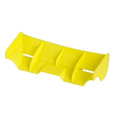 Hard Tail Wing accesories Part for LC Racing L6147 1/14 TRUGGY Wing wltoys 144001 124019 124017 Upgrade Parts(Yellow)