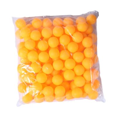 40mm Raffle Balls for Bingo and Craft Activities - Blank Design PP Material Balls for Lottery Games and DIY Projects- 100 Pieces Yellow