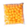 40mm Raffle Balls for Bingo and Craft Activities - Blank Design PP Material Balls for Lottery Games and DIY Projects- 100 Pieces Yellow view 1