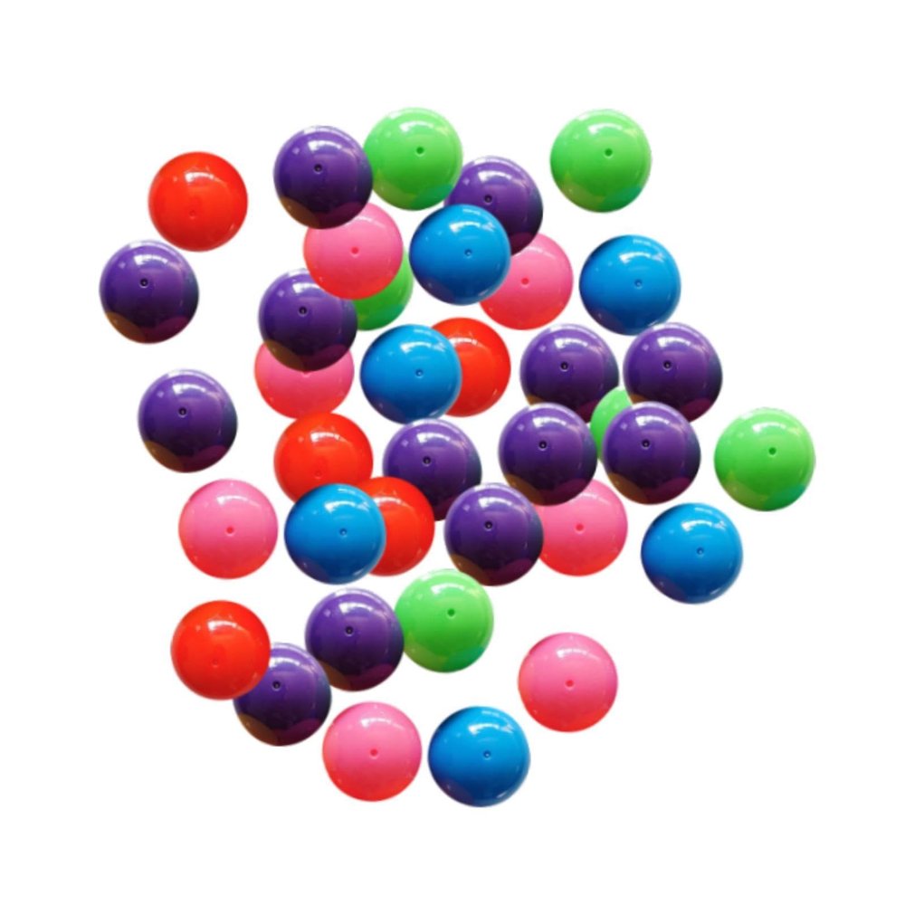 pistro Bingo Ball Tally Ball Attachments Multifunctional Calling Balls Lottery Balls for Entertainment Family Camping Regal Game (45-50 Balls)- 45 to 50 Balls
