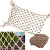 30x33FT / 9x10(M), Climbing Frame Net for Kids, Rock Ladder Wall Hammock Tree House Playset Swingset, (Rope Dia 1cm) view 1
