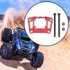 Be In Your Mind Red Rear Bulkhead Mount 7075 Alloy 107154-1 Compatible with TRA-XXAS Mini Maxx Strengthen view 4