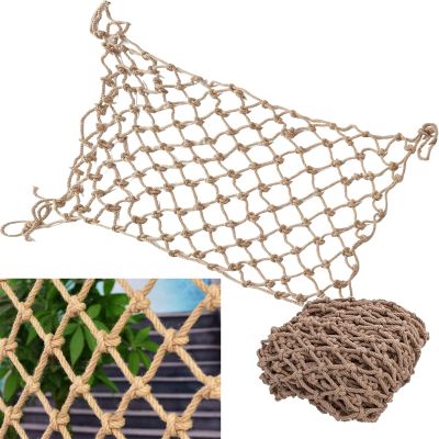 10x30FT / 3x9(M), Climbing Frame Net for Kids, Rock Ladder Wall Hammock Tree House Playset Swingset, (Rope Dia 1cm)